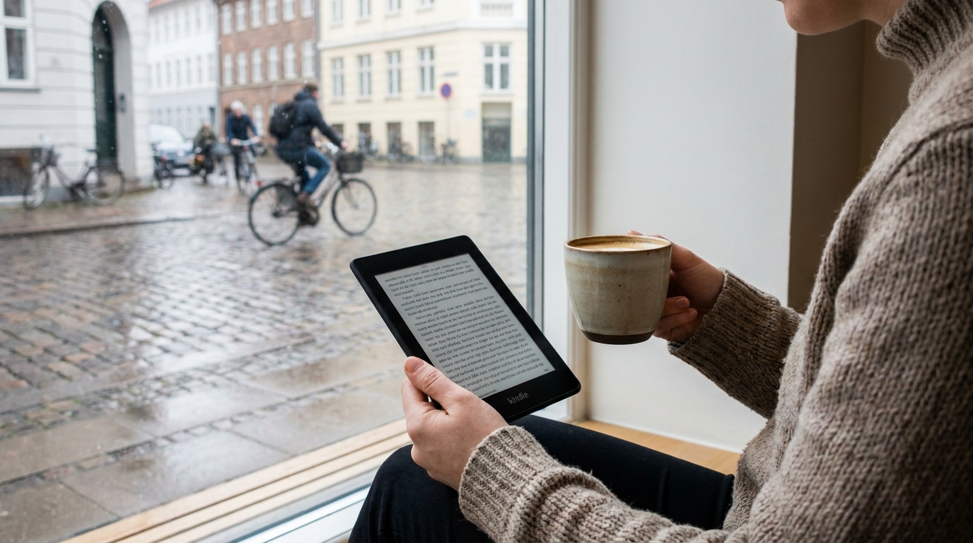 Kindle e-boglæser i Danmark: sådan kommer du i gang